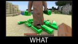 Minecraft wait what meme part 214 realistic minecraft Emerald ingot