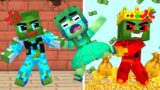 Monster School : Baby SpiderMan Zombie x Squid Game Doll Love Story – Minecraft Animation