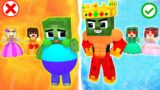 Monster School : Fat and Thin Baby Zombie x Squid Game Doll  – Minecraft Animation