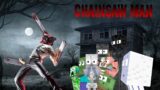 Monster School : HORROR CHAINSAW MAN FUNNY CHALLENGE – Minecraft Animation