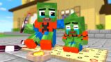 Monster School : SpiderMan Baby vs JJ x Poor  Dad – Minecraft Animation