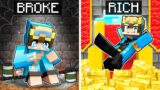 RICH Jail vs BROKE Jail In Minecraft!