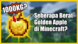 Seberapa berat golden apple Minecraft? #shorts