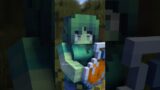 She wants to grow taller – minecraft animation #shorts