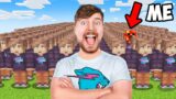 Sneaking into a MrBeast ONLY Server in Minecraft!