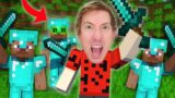 Starting a Fan Army to Fight Hackers in Minecraft (but there's an imposter Among Us)