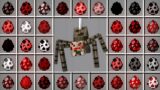 What if You Spawn ALL SPIDER MUTANT EGGS in Minecraft ! Different Zombies Army Battle