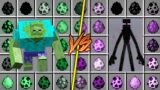 What if You Spawn ALL ZOMBIE MUTANT EGGS vs ENDERMAN MUTANT EGGS Minecraft Different Army Battle