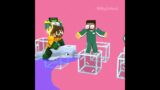 When Aquaman Plays Squid Game Glass Bridge | Monster School Minecraft Animations