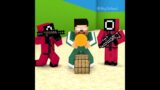 When Red Soldier Plays Squid Game Dalgona Candy | Monster School Minecraft Animation