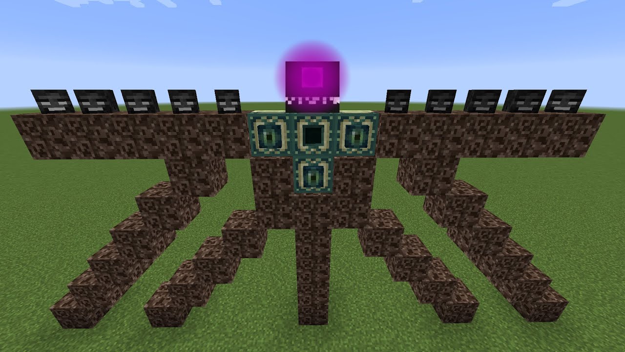 what if you create an ENDER WITHER TITAN in MINECRAFT - Minecraft videos