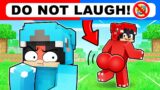 Minecraft but EXTREME DO NOT LAUGH