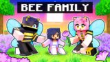 Adopted by a BEE FAMILY in Minecraft!