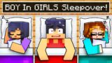 BOY in an ALL GIRLS Minecraft Sleepover!