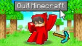 Cash Is DONE And Is QUITTING Minecraft!