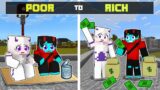 From POOR to RICH Story in Minecraft!