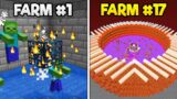 I Built EVERY XP Farm In Minecraft Hardcore