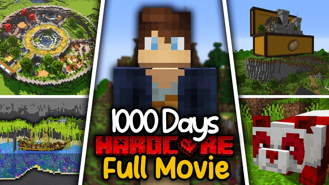 I Survived 1000 Days In Hardcore Minecraft Full Movie Minecraft Videos I Survived 1000 Days In Hardcore Minecraft Full Movie Minecraft Videos