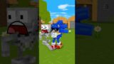 MINECRAFT ON 1000 PING ( Sonic Quicksilver ) Monster School Minecraft Animation