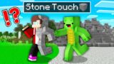 Mikey Has A STONE TOUCH in Minecraft – Maizen