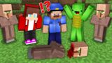 Mikey and JJ Helping the POLICE in Minecraft – Maizen