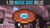 Minecraft 1.20 New Music Disc "Relic"