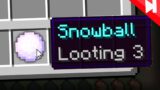 Minecraft Snowballs Got A Huge Buff…