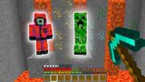 Minecraft: Squid Game OR Creeper??? #shorts