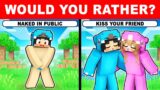 Minecraft but TRUTH or DARE…