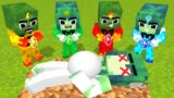 Monster School : Baby Zombie x Squid Game Doll Wake Up Princess – Minecraft Animation