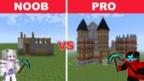 NOOB vs PRO: I Cheated in a Build Challenge in Minecraft