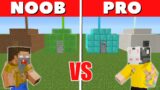NOOB vs PRO: IF YOU CHOOSE THE WRONG HOUSE, YOU DIE! | Minecraft PE