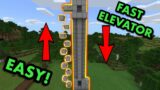 SIMPLE 1.17 ELEVATOR TUTORIAL in Minecraft Bedrock (MCPE/Xbox/PS4/Nintendo Switch/Windows10)