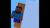 Steve falling/ Minecraft Animation #shorts