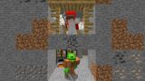 Survival PvP – Mikey vs. JJ in Minecraft