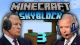 US Presidents Play Minecraft Skyblock 3