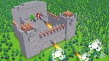 Villager CASTLE JJ and Mikey vs Zombie Apocalypse Minecraft Animation All Episodes