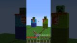 Villager chooses SCARY MOB ! #shorts #minecraft