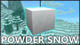 Where To Find POWDER SNOW In MINECRAFT 1.18
