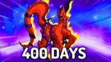 400 DAYS in FUSION PIXELMON! (Minecraft Pokemon)