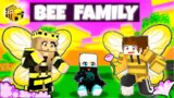 Adopted By A BEE FAMILY In Minecraft (Hindi)
