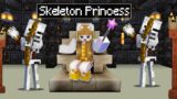Becoming The SKELETON PRINCESS in Minecraft! (Tagalog)