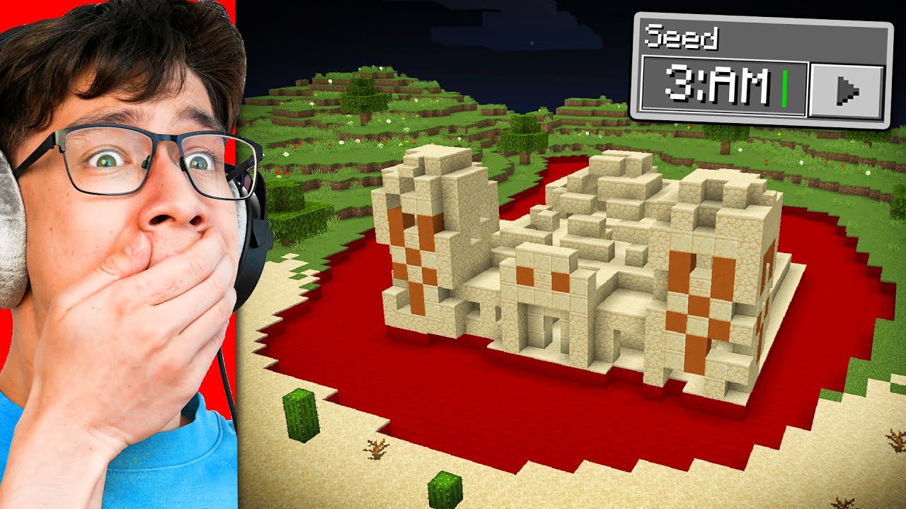 Busting Scary Minecraft Seeds To Prove Them Wrong - Minecraft videos