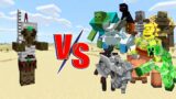 Desert Lord VS Mutant Beast And Mowzie's Mobs | Minecraft