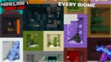 I Rebuilt Every Biome In Minecraft Hardcore