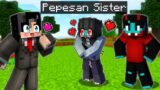 I Spent 24 Hours with Pepesan's Sister in Minecraft! (Tagalog)
