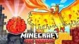 I Survived 100 Days as a FIRE PHOENIX in HARDCORE Minecraft!