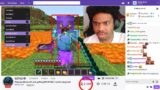 I caught a streamer HACKING on my Minecraft server LIVE..