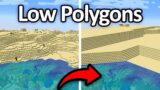 Low Polygon Mode in Minecraft!