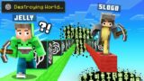 Lucky Block Race vs. CHAT GPT… (Minecraft)